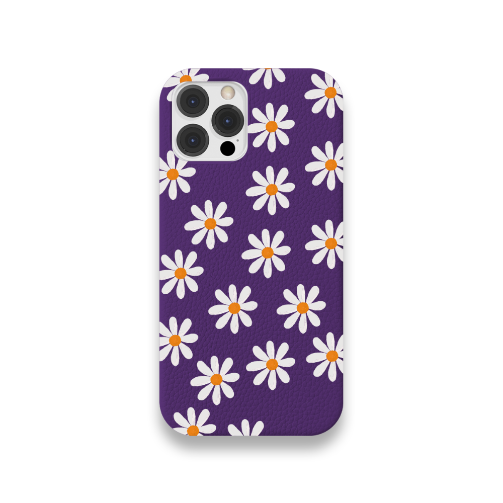 Case Couro Lisa Color Margarida