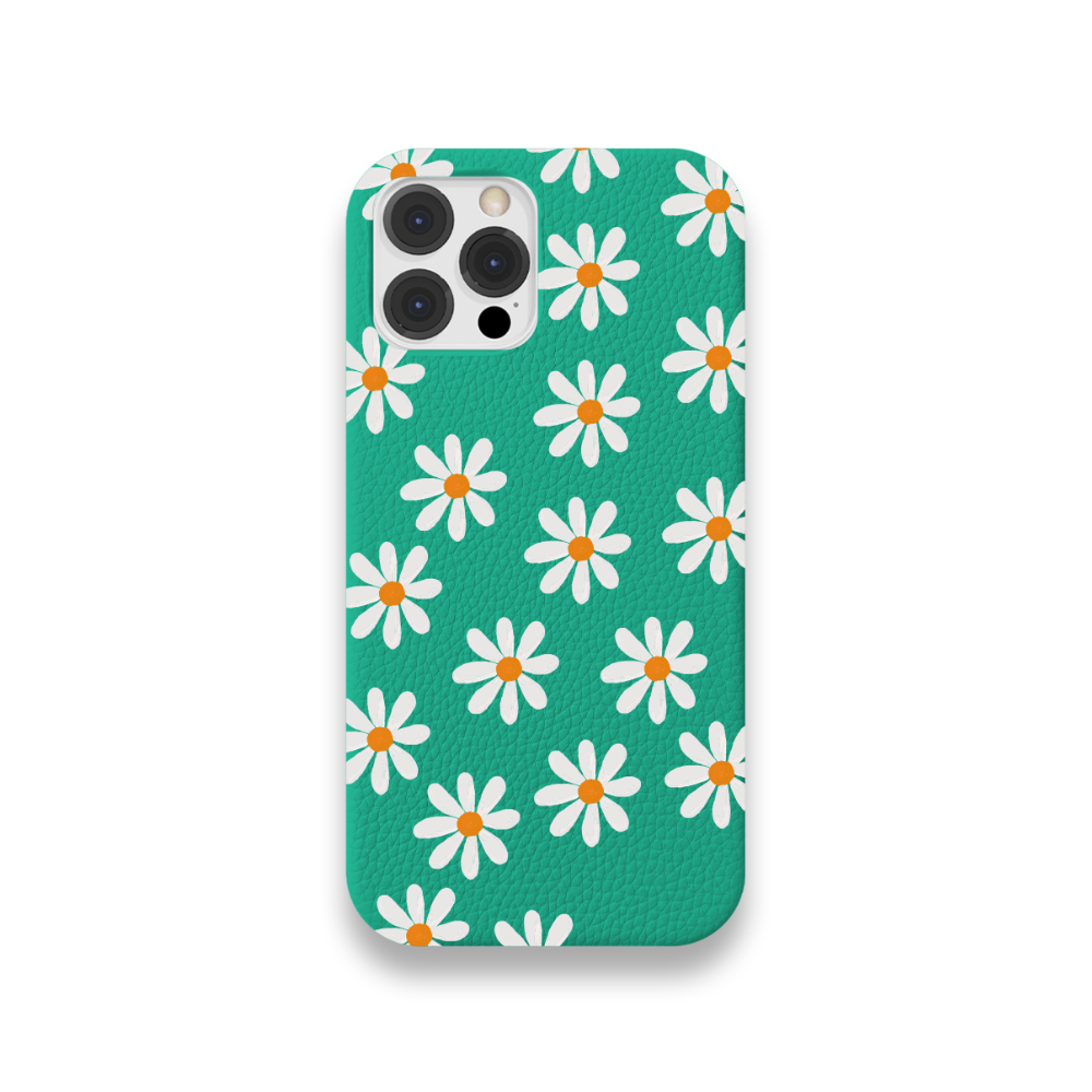 Case Couro Lisa Color Margarida