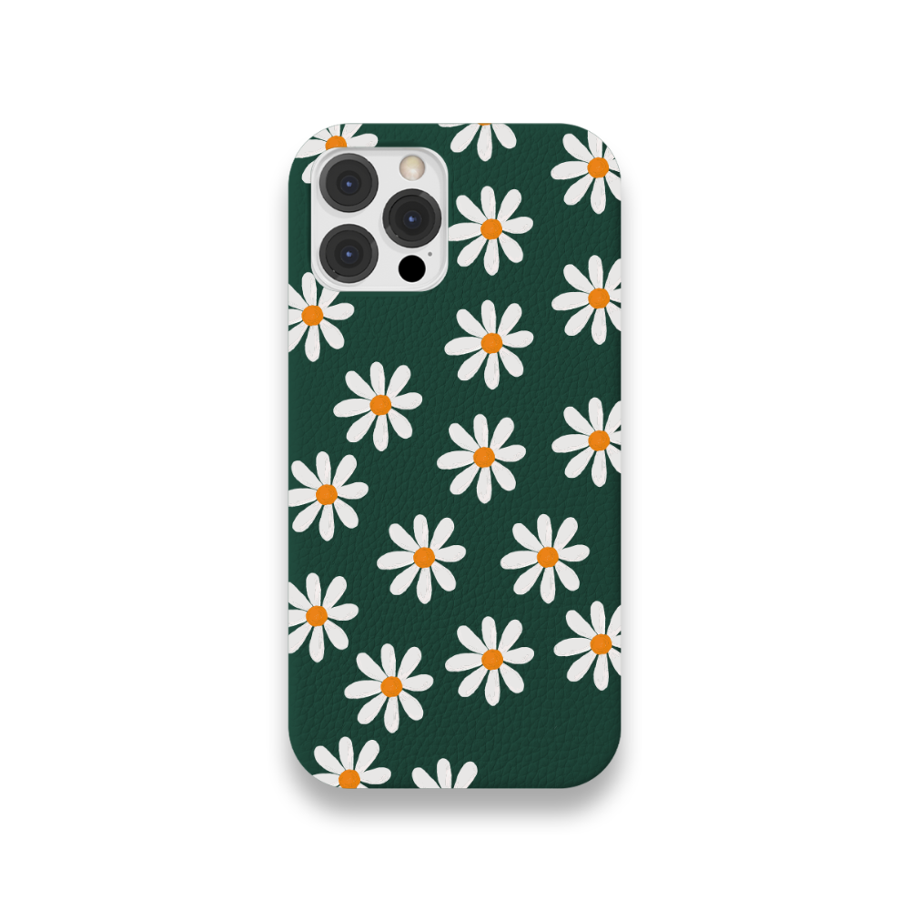 Case Couro Lisa Color Margarida