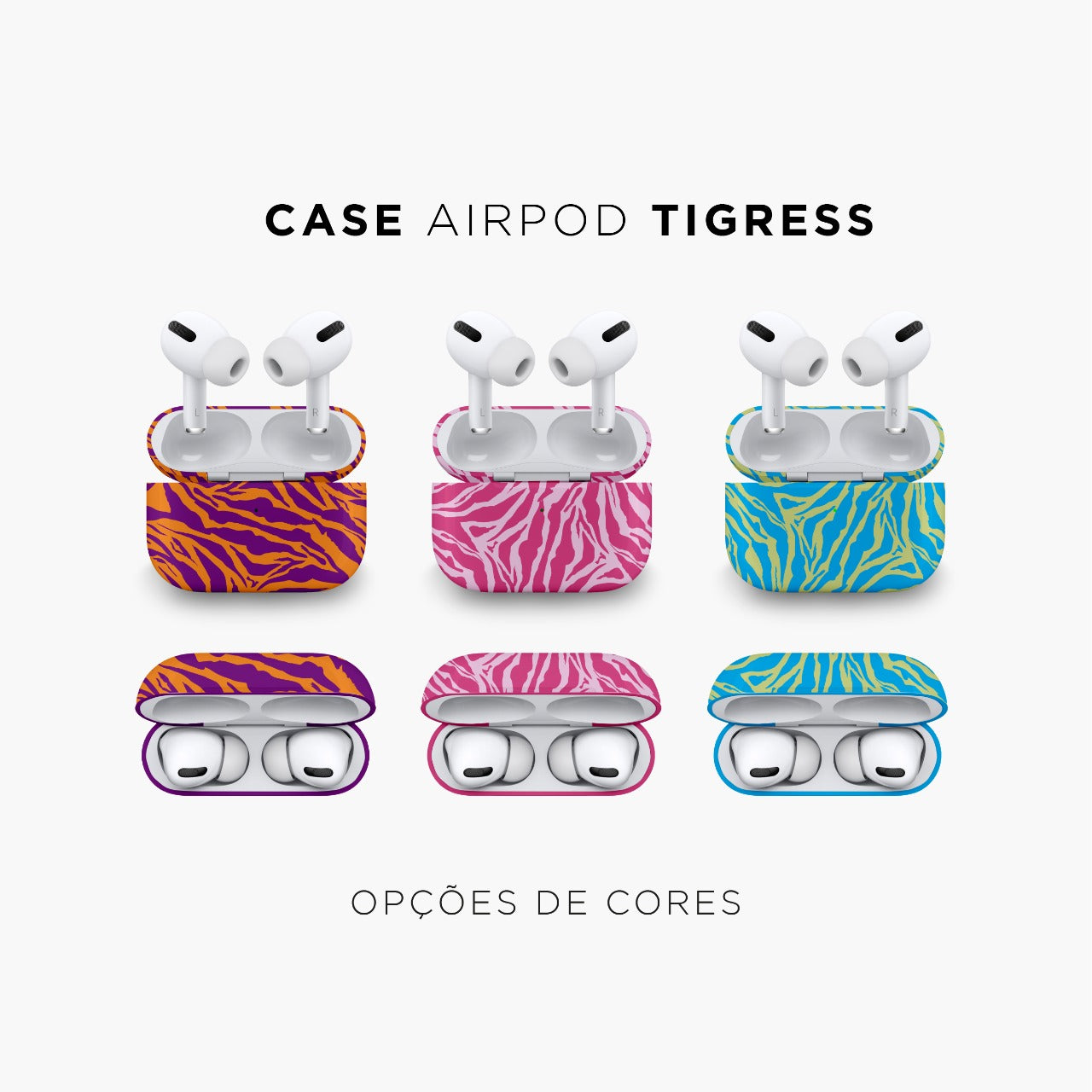 Case Air Pods TIGRESS