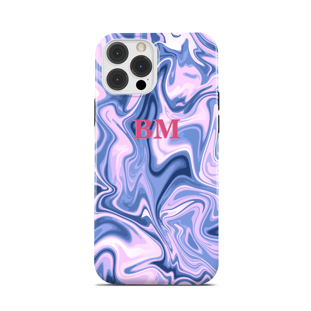 Way Liquid Marble Pink  Baby Blue